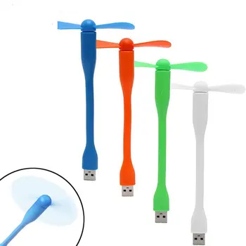 

Creative Usb Fan Flexible Portable Mini Fan And Usb Led Light Lamp For Power Bank Notebook Computer Summer Gadget