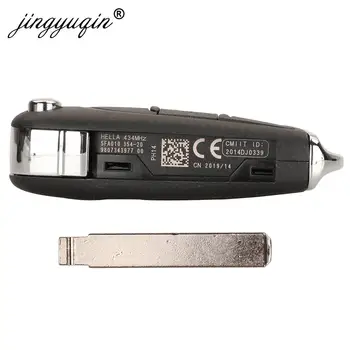 Keyforkess 5X OEM originale 433.92Mhz FSK ID46 PCF7941 Chip Flip Car Key per Citroen C4 c-quatre 3 pulsanti Auto pieghevole telecomando 4 Keyforkess 5X OEM originale 433.92Mhz FSK ID46 PCF7941 Chip Flip Car Key per Citroen C4 c-quatre 3 pulsanti Auto pieghevole telecomando - Jingyuqin 5X OEM originale 433 92Mhz FSK ID46 PCF7941 Chip Flip Car Key per Citroen