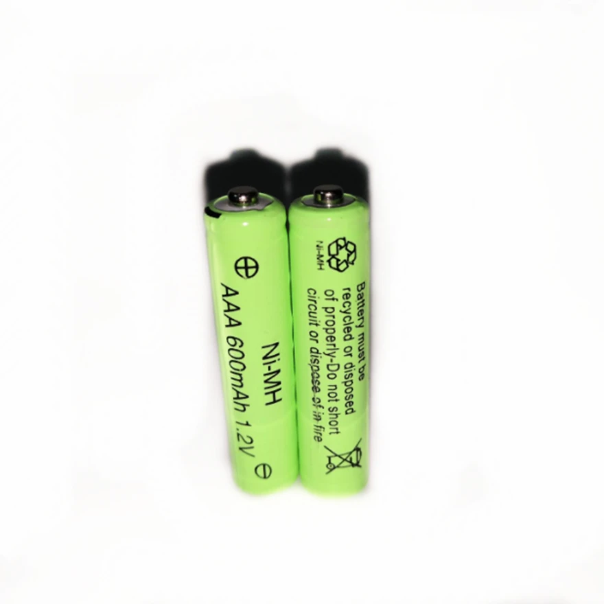 2 шт./лот 1 v 600mAh AAA перезаряжаемая батарея с дистанционным управлением игрушка Ni MH