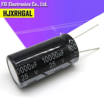 

5PCS 25V10000UF 18*35mm 10000UF 25V 18*35 Electrolytic capacitor New original
