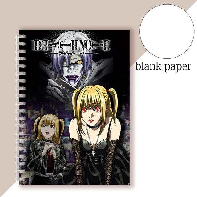 Death Note anime clear file folder authentic Kira Light Yagami L Ryuk Misa  Rem