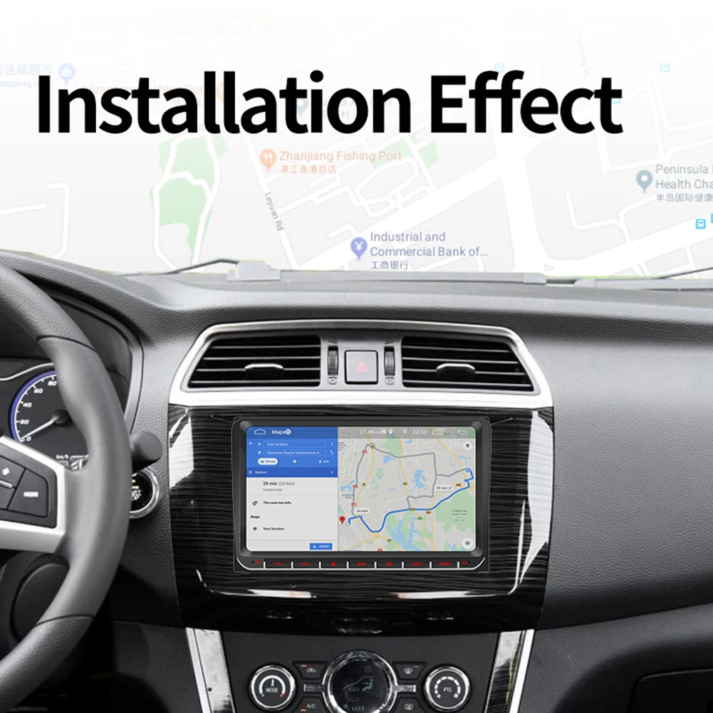 Android 10.1 Car Radio Multimedia Video Player 9 inch FM WIFI Bluetooth GPS navigation Auto Stereo GPS In Dash Head Unit for VW