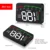 A100 3.5 A900 HUD Head-Up Display Car-Styling Overspeed Warning Лобовое стекло Проектор Сигнализация Универсальный Авто