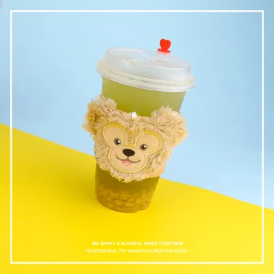 Duffy shelliemei, модные Переносные сумки для обедов, мультяшная плюшевая бутылка для воды, сумка-тоут, теплая сумка для хранения, для женщин и девочек, унисекс, Новинка