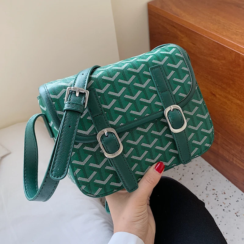 

PU Leather Printing Crossbody Bags For Women Shoulder Messenger Bag Lady Luxury Designer Handbags and Purse Female Satchel Bags