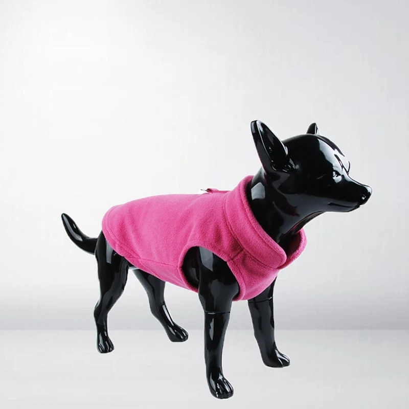 Домашние питомцы, собаки, зимняя теплая одежда на флисе Без Рукавов Цвет собака жилеты костюмы щенок Костюмы куртка для маленькие собачки чихуахуа