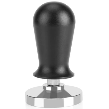 

54Mm Stainless Steel Coffee Tamper Press Flat Base Espresso Beans With Hand Press Coffee Powder Hammer Tools