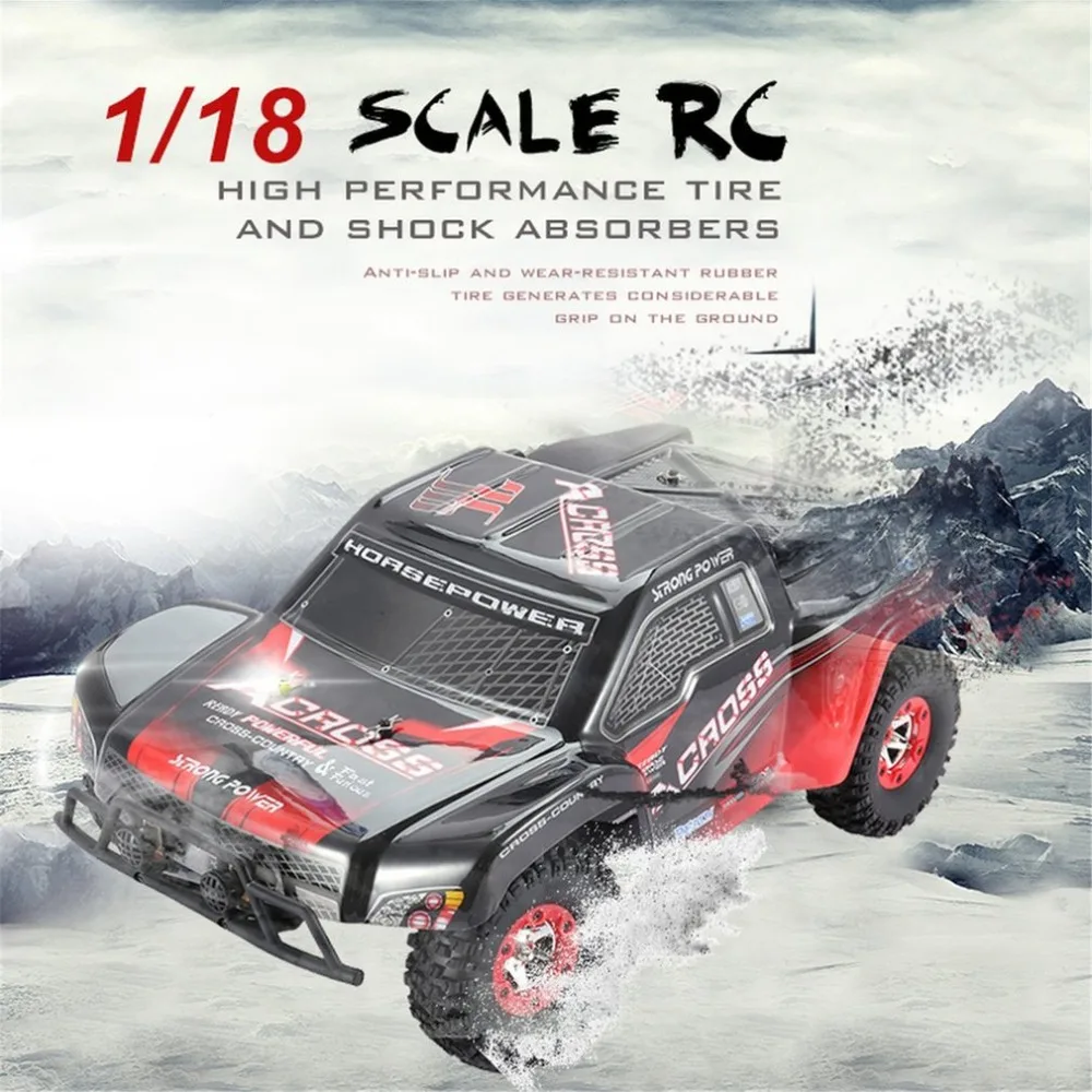 Wltoys Багги Vehicle12423 1/12 2,4 г 4WD высокоскоростной Электрический матовый короткий путь внедорожный Дистанционное управление автомобиль с светодиодный свет