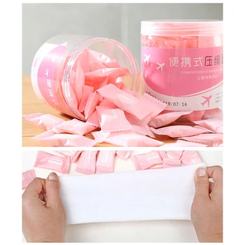 

50pcs/lot Mini Portable Face Care Compressed Towel For Outdoor Travel Health Sports Magic Towel M88
