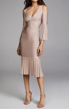 

Top Quality Celebrity Bandage Dress Sexy Women Ngiht clUB Fashion Bodycon Club Party Dress