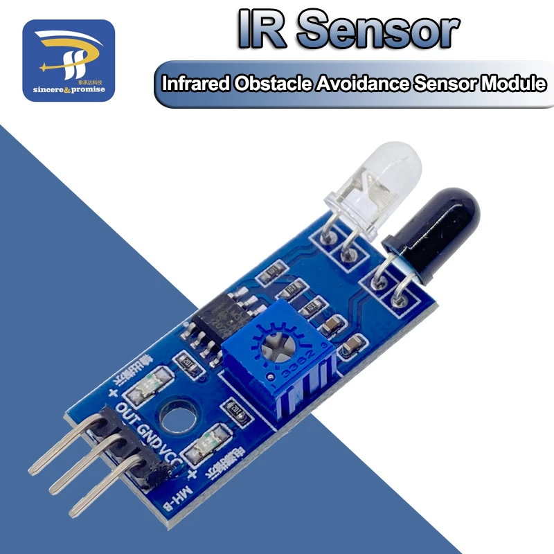 Smart Robot IR Infrared Obstacle Avoidance Sensor For Arduino DIY Projects