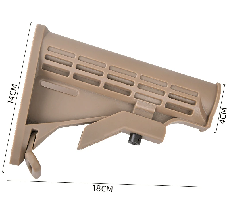 Jinming 8-го поколения 9го поколения M416 водяной пистолет после поддержки ing CTR нейлон CTR Задняя поддержка MFT армейский темно-синий MOE Тактический драг