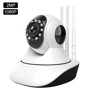 

Security Camera 1080P IP Camera Wifi PTZ Wireless Two Way Audio Night Vision Smart Motion Detection Alarm Home Surveillance Cam