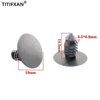 

20PCS Car Trunk Trimming flannel Cloth buckle Clasp Cover Roof fastener clip for Honda Civic Subaru plastic fasteners