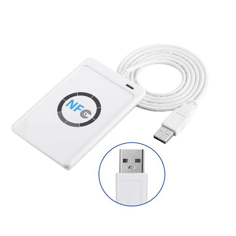 RFID считыватель ACR122U NFC Бесконтактный смарт ИС карта и записывающее устройство Rfid