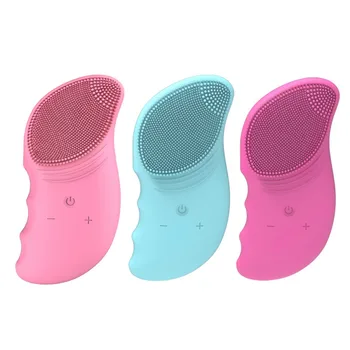 

1PC Silicone Electric Face Cleansing Brush Instrument Deep Cleaning Pores Waterproof Durable Facial Cleansing Brush Beauty