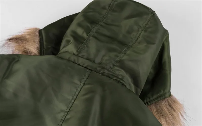 Мужское толстое плюшевое пальто, зимняя куртка, пальто, армейский зеленый, Мужская Летающая куртка-бомбер, уличное пальто с капюшоном
