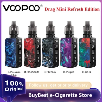 

Original VOOPOO Drag Mini TC Kit Refresh Edition With 4.5ml PNP Tank & 4400mAh Battery Fit PnP Coils Vape kit VS Drag X / Drag 2