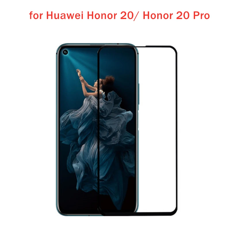 for Huawei Honor 20/ 20 Pro Tempered Glass Screen Protector Black Protective Film Anti-Scratch | Мобильные телефоны и