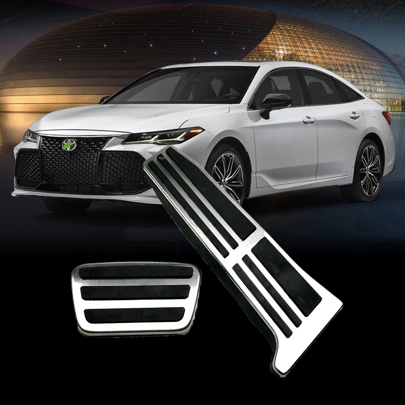 Car Accelerator Gas Brake Pedal Footrest Pedals Non Slip Pad Cover Case