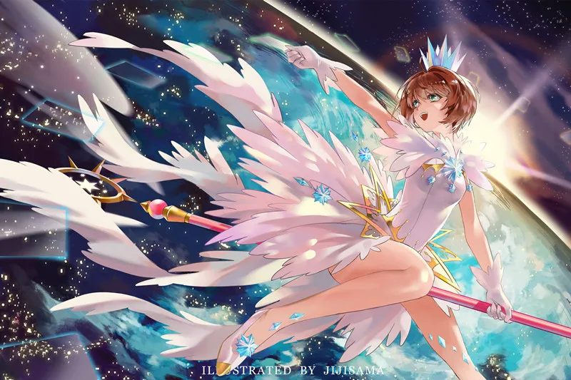 MOMEMO Card Captor Sakura Jigsaw Puzzle Wooden Puzzle 1000 Pieces Cartoon Anime Adults 1000 Pieces Puzzle Relax Brain Toys Gifts - Цвет: Puzzles 1000