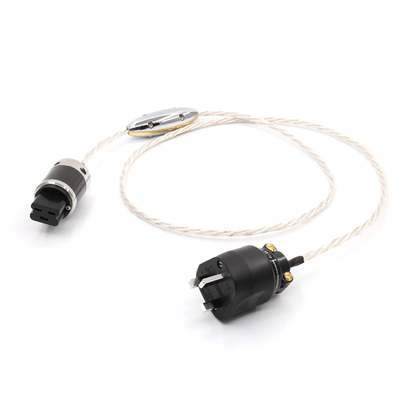 

Absolute Dream HI-End HIFI Audio UK version AC Power cable, UK power plugs connector Cable