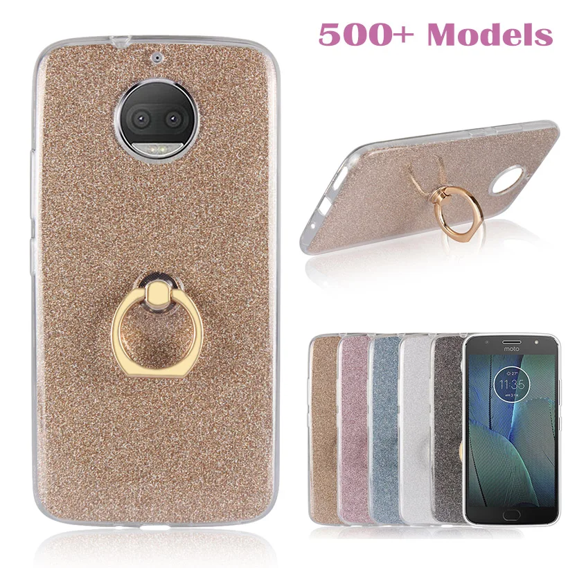 Чехол с кольцом на палец для Motorola Moto Z3 Play Z2 G5S Plus G4 G5 G6 C E5 E6 One Action Vision Zoom Pro G7 Power G |