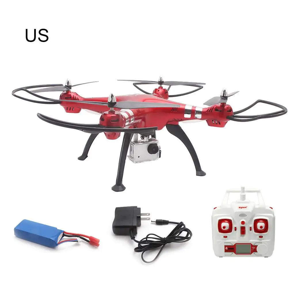

For Syma X8HG With 2.4G 4CH 8MP HD Camera Altitude Hold Mode 6Axis RC Quadcopter RTF