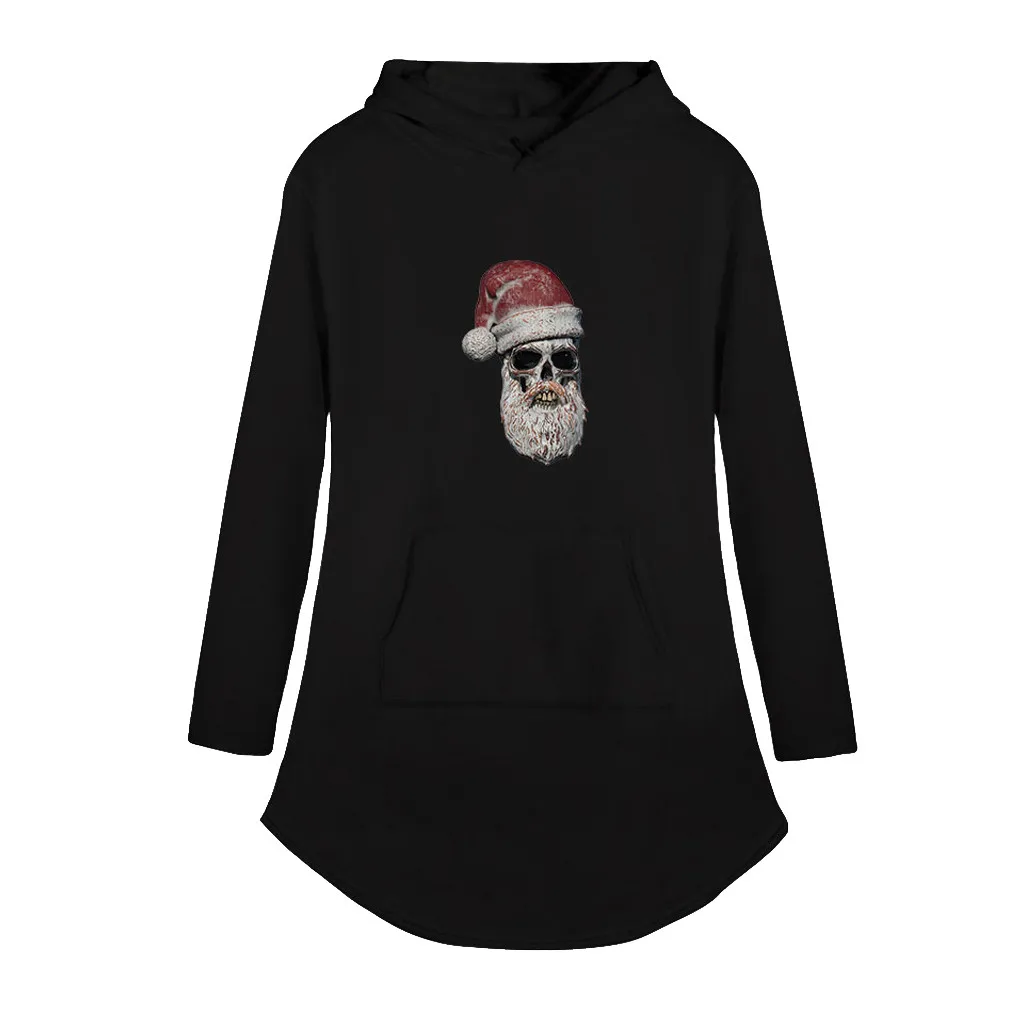 Женское облегающее платье Рождественский рисунок свитер с длинными рукавами