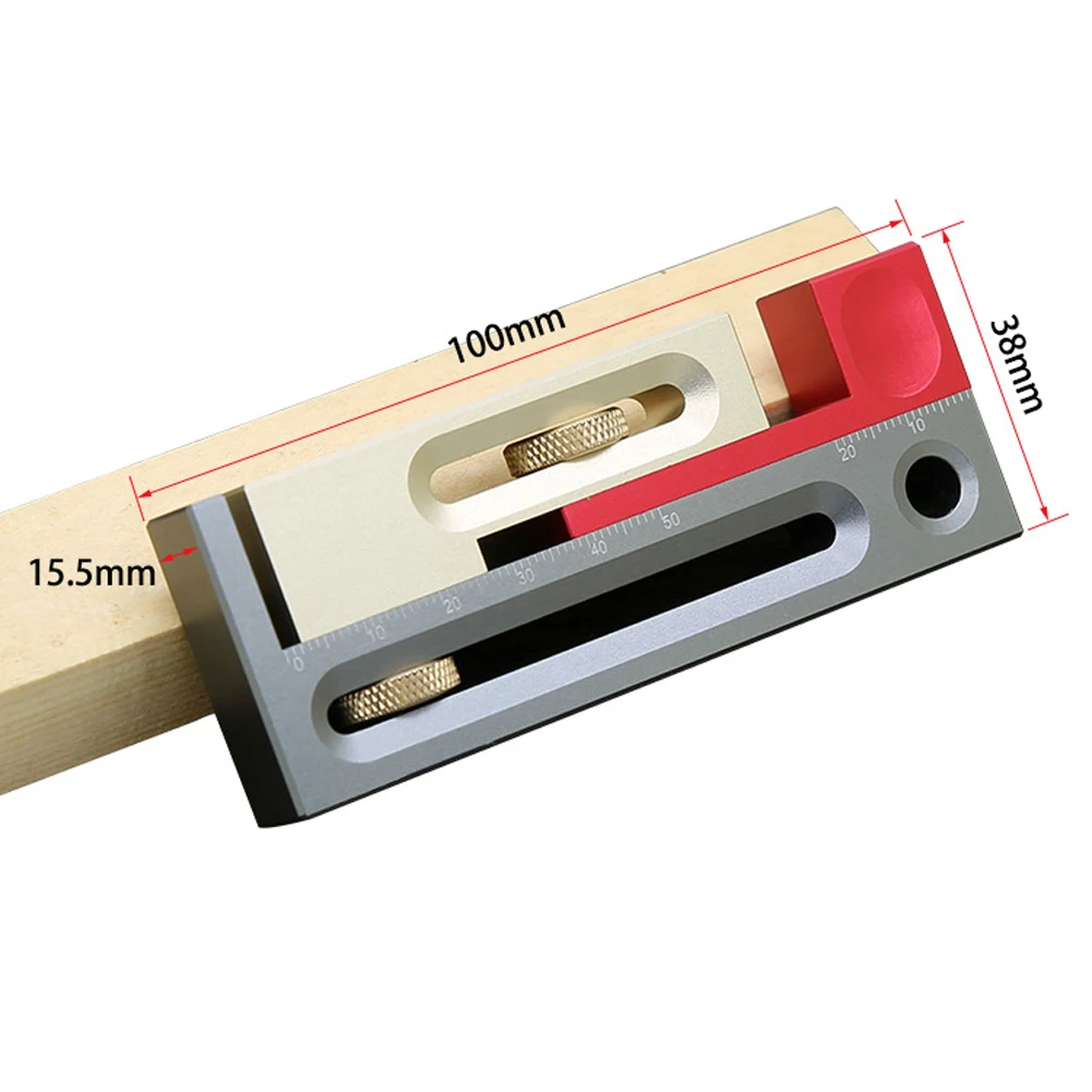 Стол пила слот регулятор врезной и шип инструмент деревообрабатывающий подвижный измерительный блок Tenonmaker компенсация длины