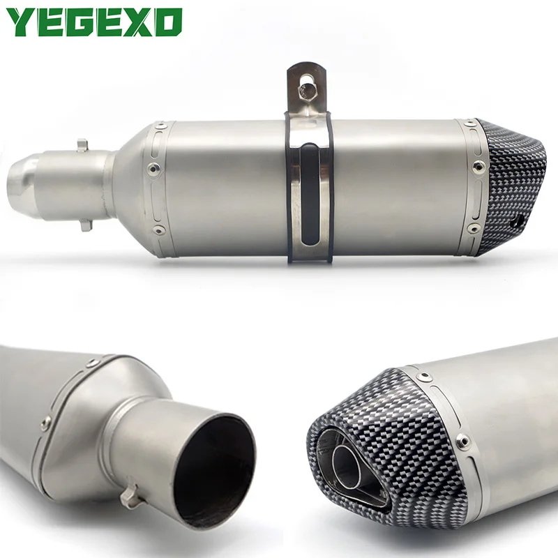 

Motorcycle exhaust pipe FOR zx25r gsx-r125 benelli bn 125 bmw c600 sport triumph daytona 675 z650 2020 suzuki f800r