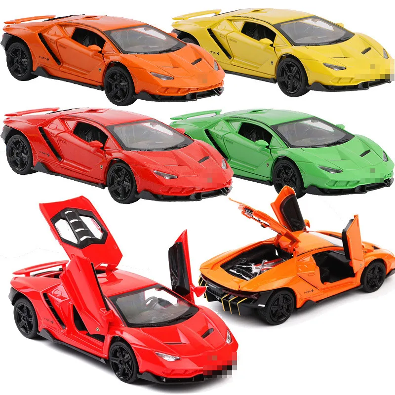 LP770 1:32 Lamborghinis сплав спортивный автомобиль модель Diecasts и игрушечный звуковой