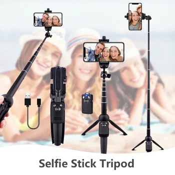 

New Professional Multifunction Selfie Stick Tripod Bluetooth, 40 Inch Professional High Quality All-In-One Trip Selfie Sticks