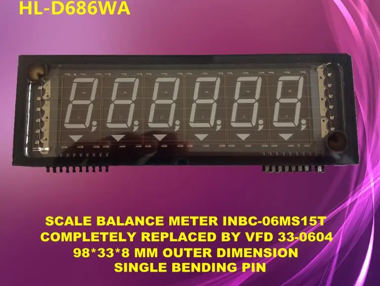 HL-D686WA VFD33-0604 Новая ЖК-панель