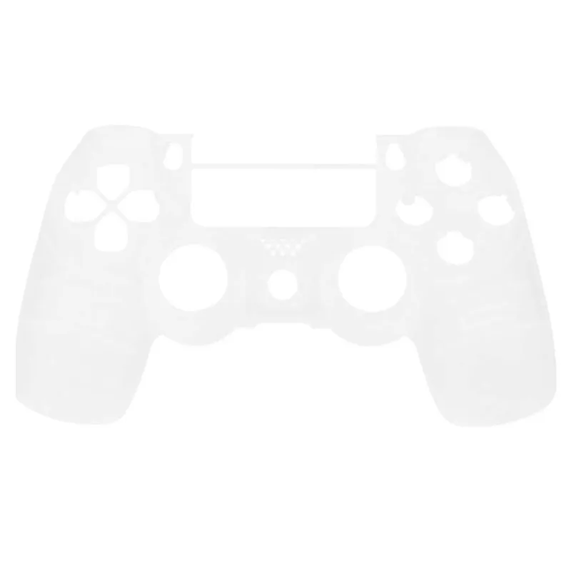 Transparent Прозрачный контроллер PS4 Pro Лицевая панель передняя оболочка верхняя крышка чехол для Playstation 4 PRO JDM 040 JDS 040 Dualshock 4 V2 Gen2 - Цвет: Transparent