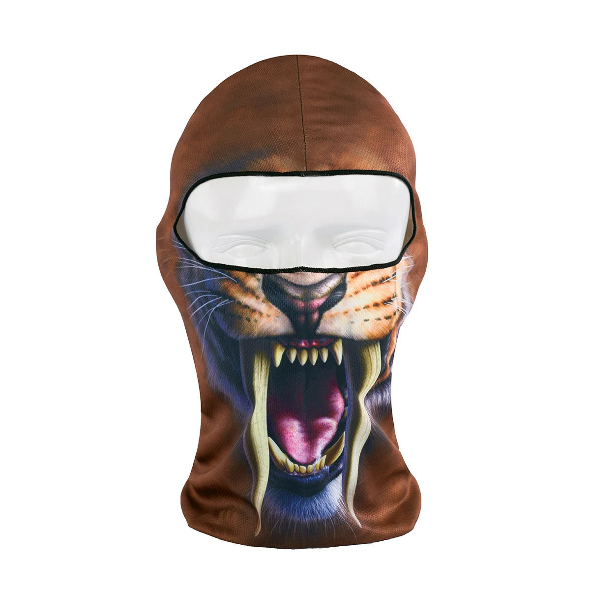 Ветрозащитная дышащая 3D маска для лица с животными, зимняя теплая маска для шеи, Балаклава для шлема, сноуборда, Хэллоуина, Вечерние Маски для женщин и мужчин - Цвет: BB02