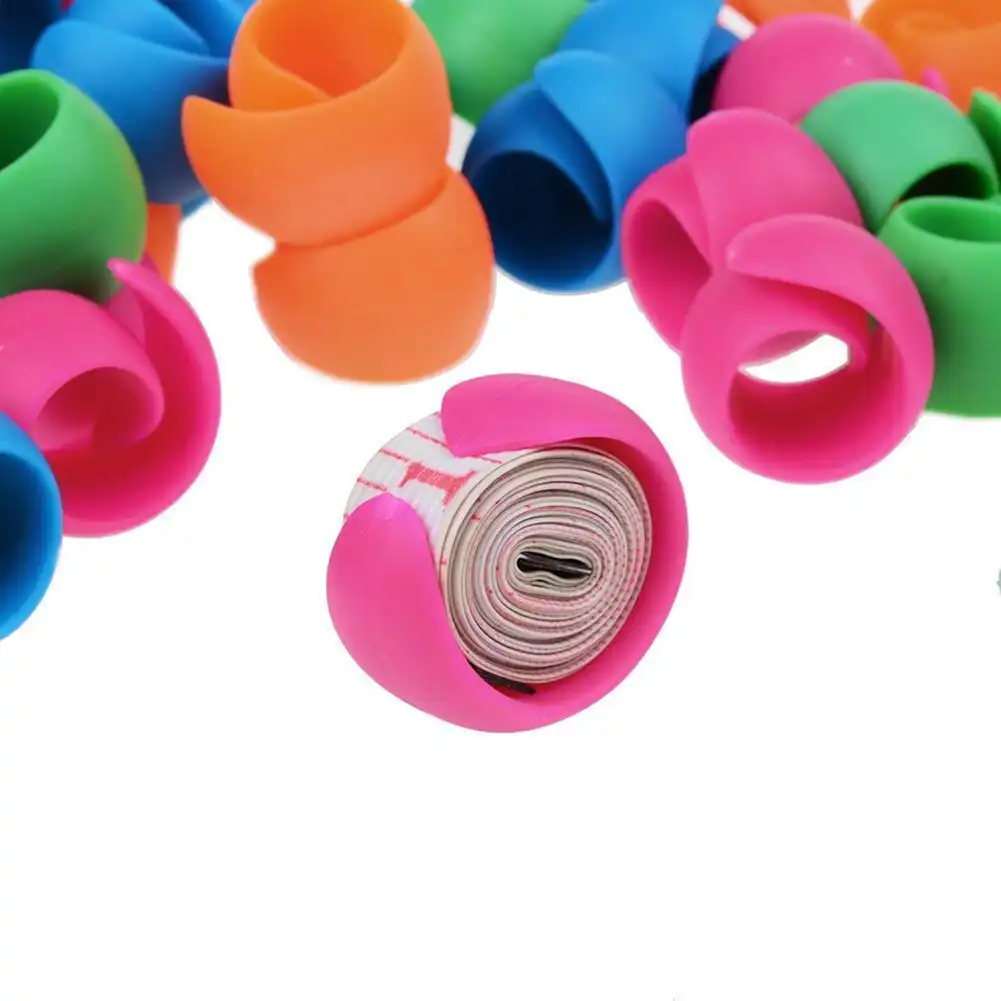 100Pcs Thread Spool Huggers Bobbin Clamps Holders Keep Thread Spools from Unwinding Peels Sewing Accessories