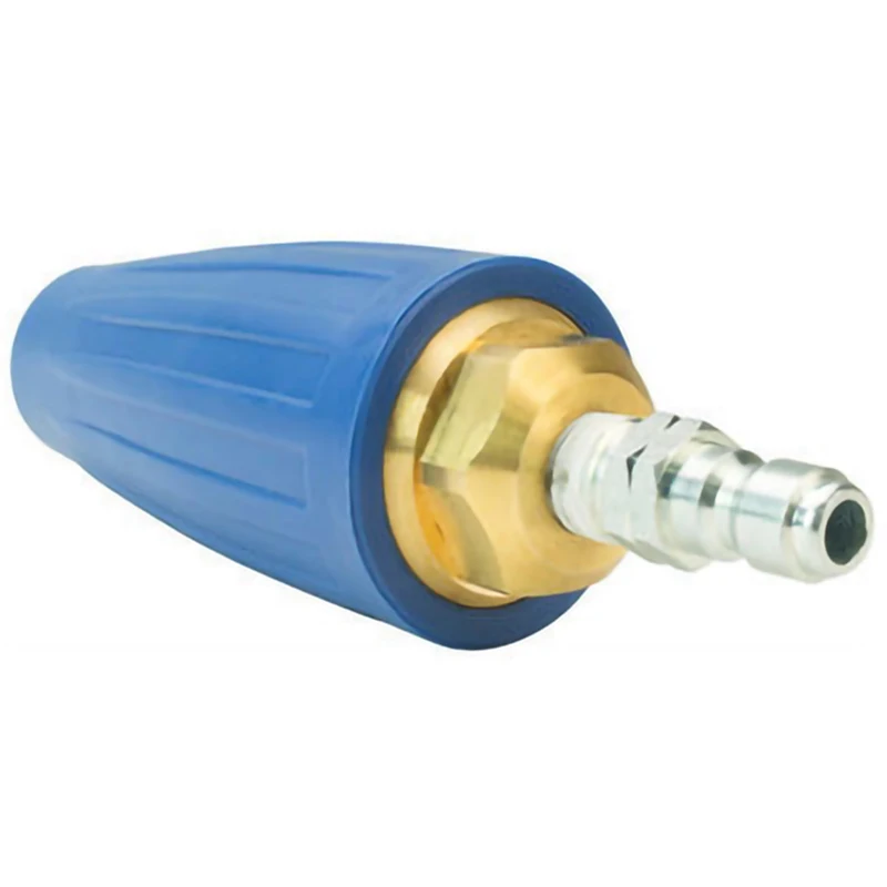 

Rotating Turbo Nozzle Quick Connect High Pressure Washer Cleaner Accessory 360 Degree Turbo Nozzle 4000 PSI