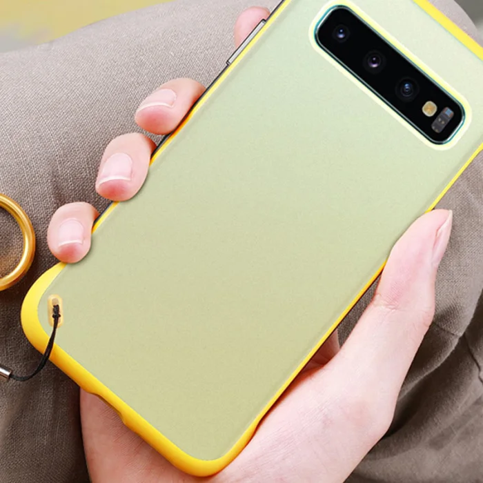 Borderless дизайн подходит к Samsung Borderless ультра-тонкий матовый анти-падение ТПУ защитный чехол LHB99