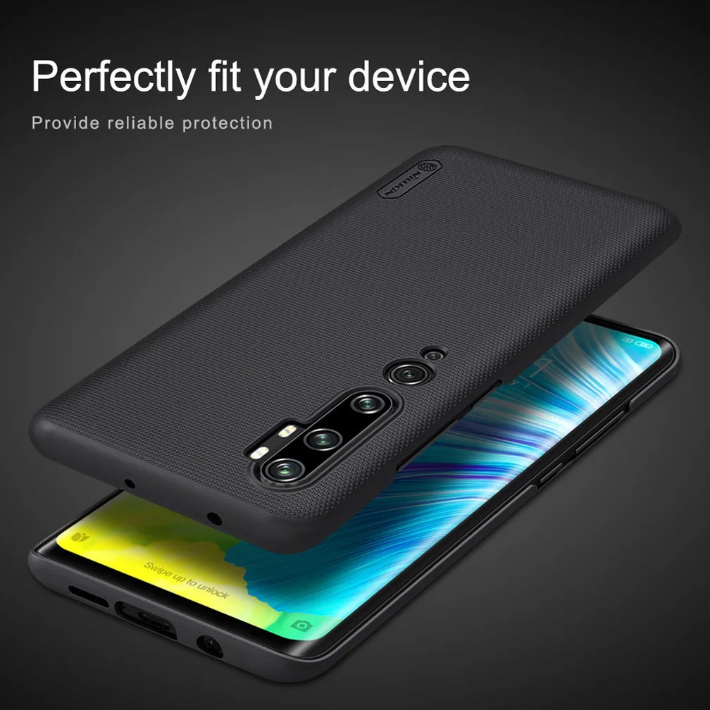 Для Xiaomi Mi CC9 Pro Чехол упаковка Nillkin Супер Матовый щит PC задняя крышка для Xiaomi Mi Note 10/Note 10 Pro Чехол