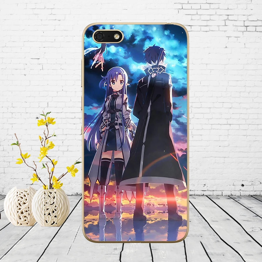 Мягкий силиконовый чехол 239DD Sword Art Online SAO Аниме Манга для huawei honor 9 10 Lite 7A 5,45 7a pro 7c 5,7 дюймов 7x 8x чехол - Цвет: 17