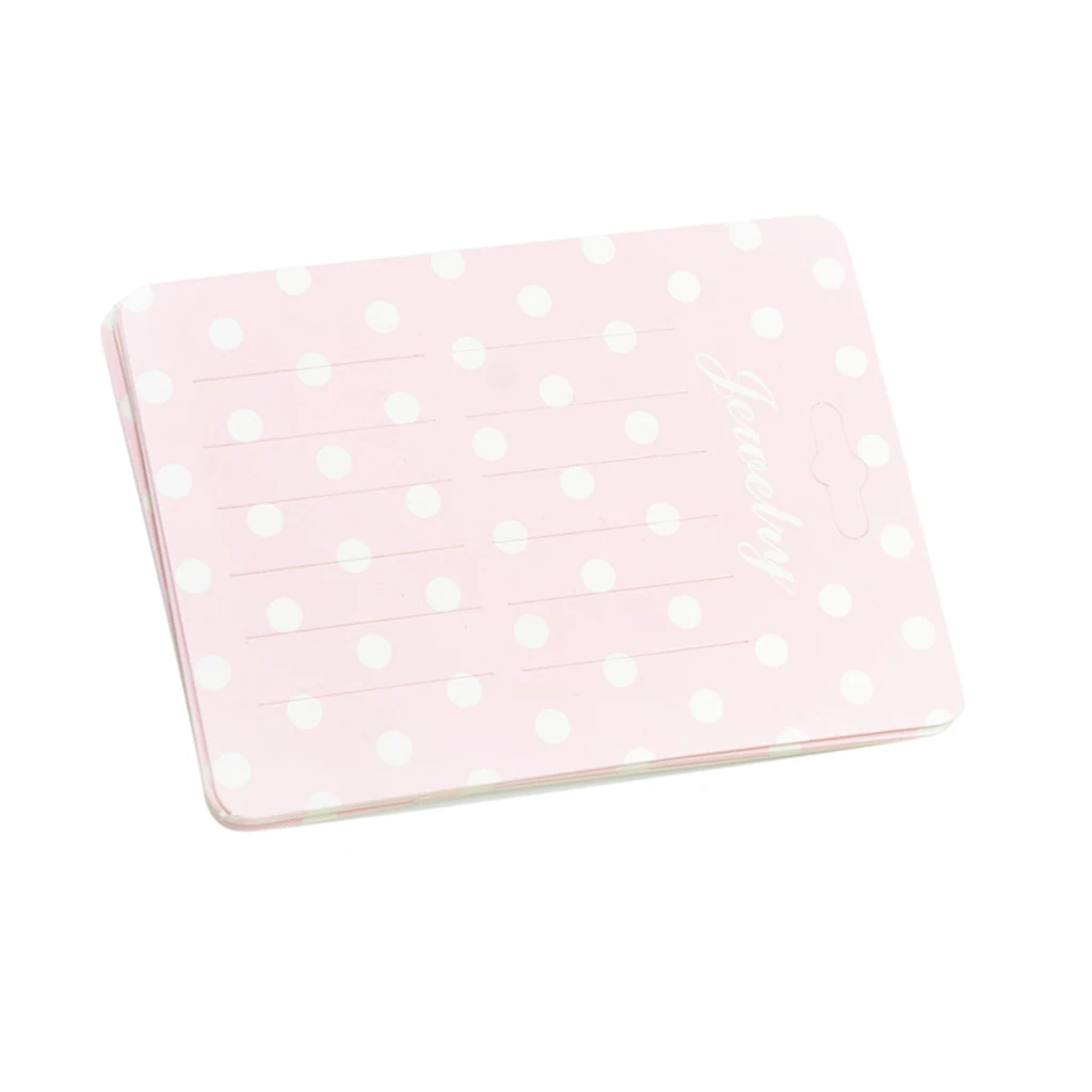 20 Pieces Paper Blank  Women Hair Bow Hair Clips Band Barrette Hair Accessories Jewelry Packaging Display Cards