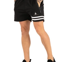 Новинка, летние мужские дышащие быстросохнущие шорты для фитнеса и бодибилдинга, мужские повседневные шорты для бега, M-2xl