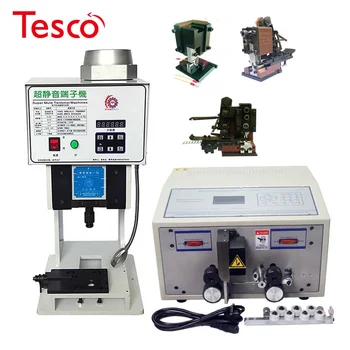 

1.5T Automatic Terminal Crimping Machine Horizontal Vertical Single Mold SWT508C Computer Wire Peeling Stripping Machine