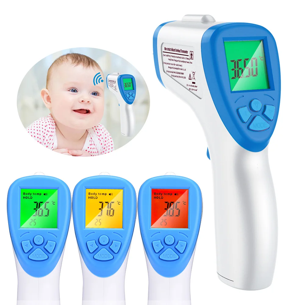

[in stock] Forehead Thermometer Infrared Fast Measurement Digital Non-Contact IR Infrared Forehead Thermometer Measurement