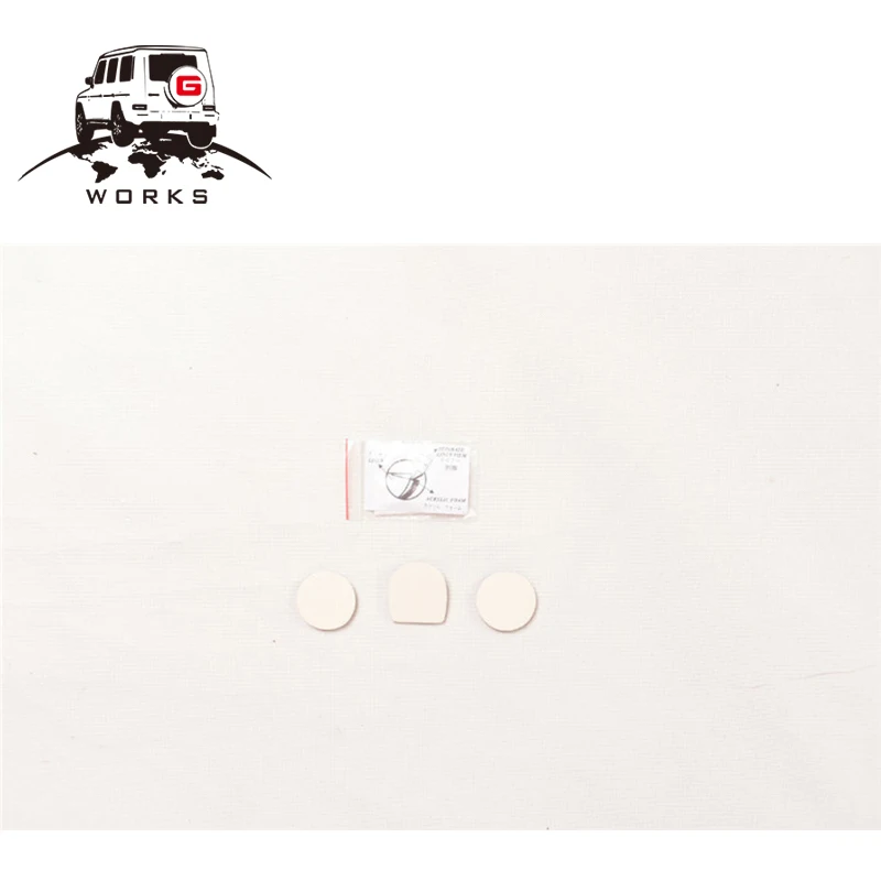 white G класс Заглушка Крышка для W463 G класс Заглушка Крышка для двери багажника запасные отверстия для шин белый и черный цвет - Цвет: white