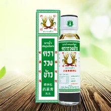 24 мл тайское травяное масло растяжение боли в ногах массаж кожи боль снимает укусы комаров зудящий легкий растягивающийся бальзам зубная боль