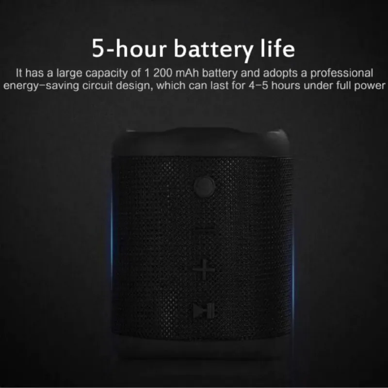 Portable Speaker TWS Wireless Loundpeakers Bluetooth 5.0 Speaker With TF Card Playback AUX Input Play Subwoofer Speaker Orador Portable Speaker TWS Wireless Loundpeakers Bluetooth 5.0 Speaker With TF Card Playback AUX Input Play Subwoofer Speaker Orador