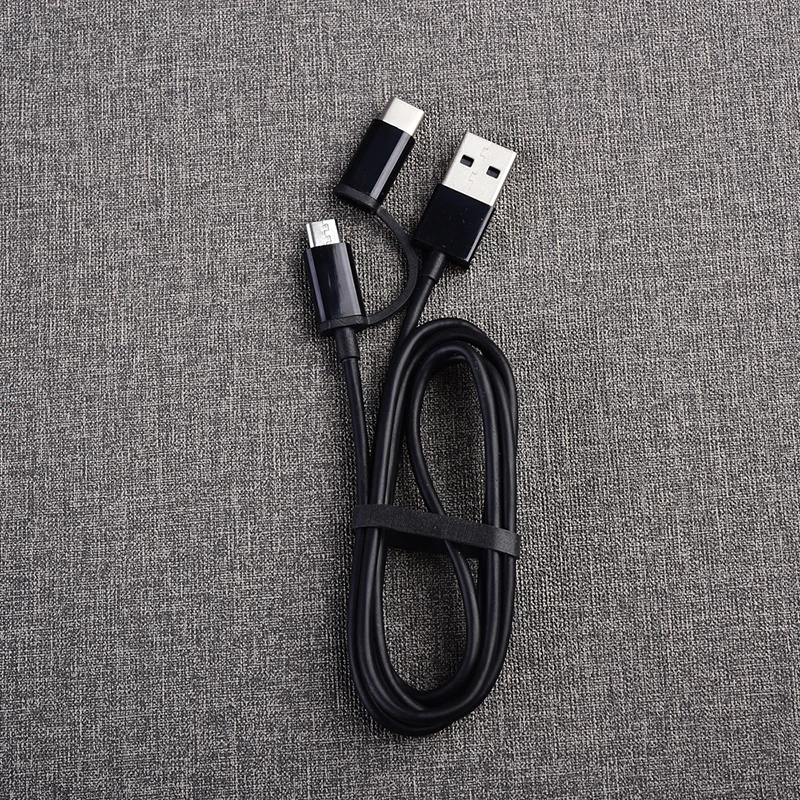 Xiao mi 2в1 USB кабель mi cro USB-Type C Быстрый зарядный кабель для mi A1 5 6 SE Red mi Note 3 5A 6 6A mi 8 9 9T cc9