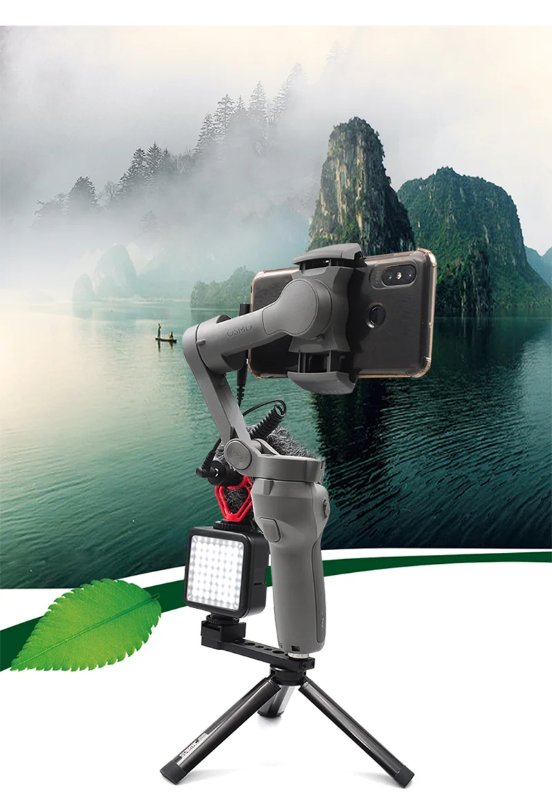STARTRC OSMO Mobile 2/3 удлинители 1/4 адаптер кронштейн для DJI OSMO Mobile 2/3 Аксессуары для стабилизаторов фотокамер